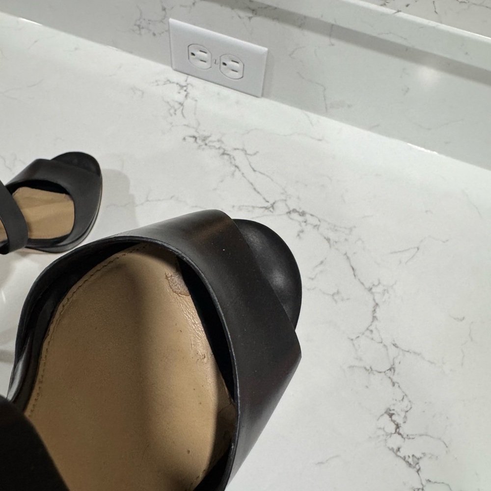 Michael Kors Black Strappy Heels - Picture 6 of 6